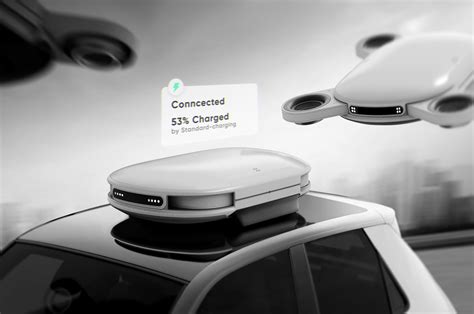 ev charging solution   network  charging drones  charge  car anytime
