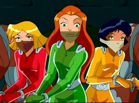 totally spies bound and gagged by pervertedbadger on deviantart