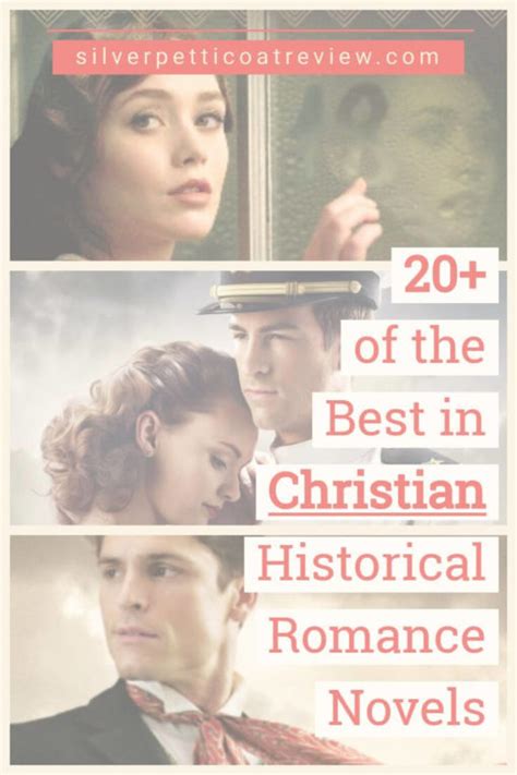 25 of the best in christian historical romance novels