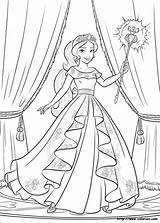 Avalor Princess Tangled sketch template