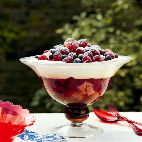 Summer Sherry Trifle Dessert Recipes Woman And Home