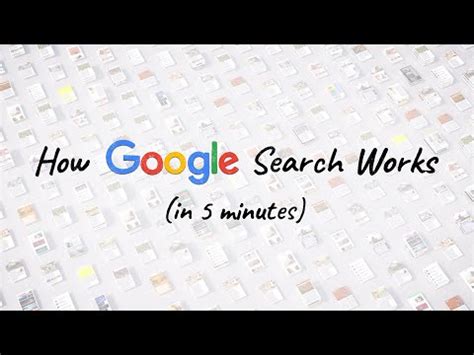week google published   video  explains  google search