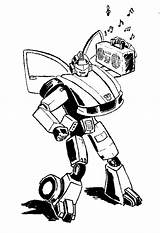 Transformers Transformer Bumblebee sketch template