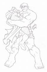 Thor Hulk Vs 2010 Deviantart sketch template