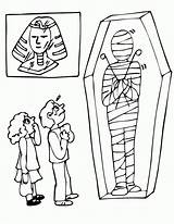 Colorear Momia Mummy Momie Mumia Momias Egipcia Kolorowanki Egipcias Dzieci Muzeum Imagui Kolorowanka Infantiles Momies Botón Pincha Duro Izquierdo sketch template