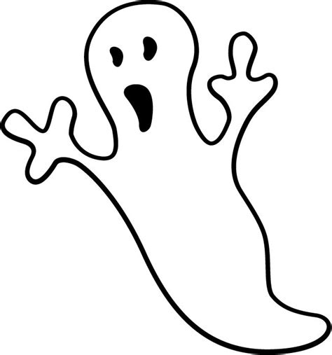 pin  coloringsworldcom  ghost coloring pages  images