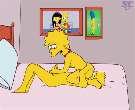Post 1918090 Animated Bart Simpson Guido L Jessica Lovejoy Lisa