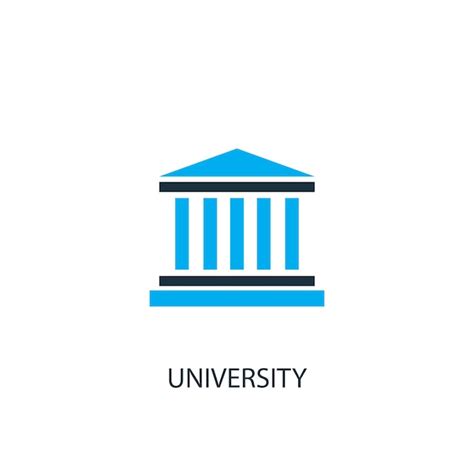 premium vector university icon logo element illustration university