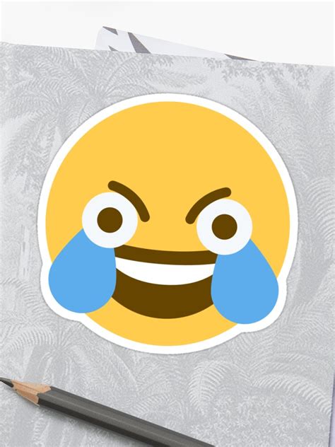 Deep Fried Open Eye Crying Laughing Emoji Meme Photos Idea