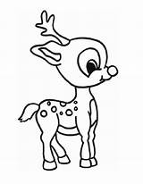 Rudolph Freely Bestcoloringpagesforkids sketch template