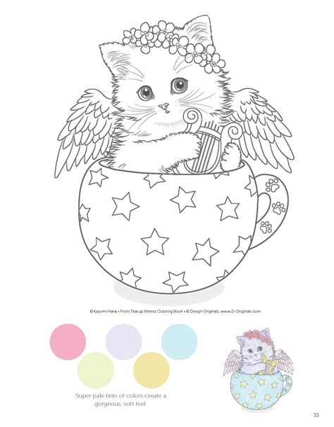 colouring pages  kittens  print subeloa