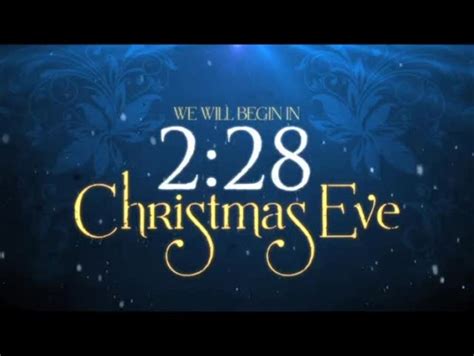 christmas eve countdown centerline new media sermonspice