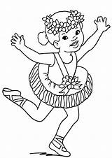 Ballerina Coloring Pages Tulamama Print sketch template