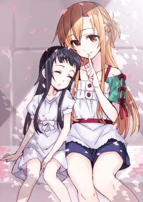 Mother And Daughter Asuna And Yui