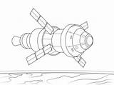 Orion Coloring Spacecraft Pages Module Service Satellite Drawing Supercoloring Cartoon Drawings Spaceships Printable Choose Board Draw Sheets sketch template