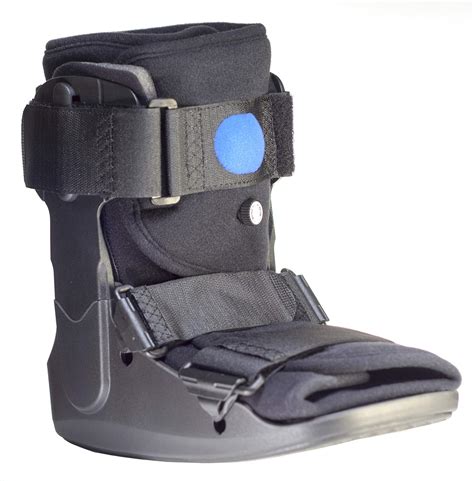 amazoncom light weight  profile short cam air walker fracture boot black breathable