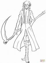 Reaper Grim Designlooter Undertaker sketch template
