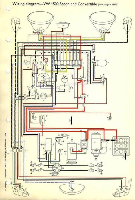 vw bug wiring diagram schematic schematic  wiring diagram vw beetles vw bug vw