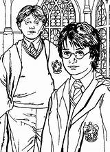 Potter Harry Chamber Secrets Pages Coloring Fun Kids sketch template