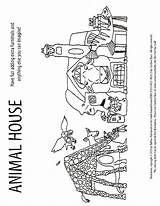 Coloring Ryan Activity Candace Animal House Choose Board Sheet sketch template