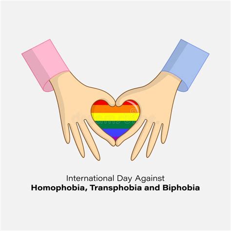 vector illustration for international day against homophobia
