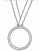 Medal Medals Olympiques Olympique Medaille Médailles Coloriage Olympische Coloriages Idées Jo Sketchite sketch template