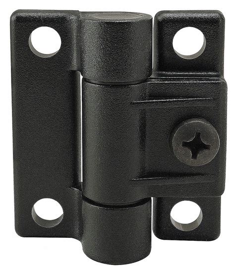 adjustable tension panel hinge black plastic finish        pa