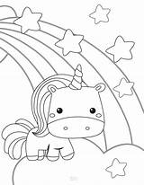 Unicorn Coloring Pages Cute Printable Sheets Super Click Below Another sketch template