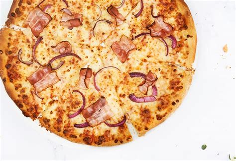 pizza bacon onion dominos pizza