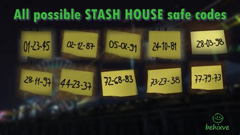 stash house safe codes rgtaonline