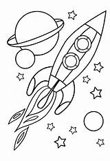 Nasa Coloring Pages Shuttle Space Spaceship Drawing Getdrawings sketch template