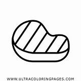 Te Mewarnai Daging Fork Sapi Roast Clipartmag Ultracoloringpages Pemanggang Ham Clipground sketch template