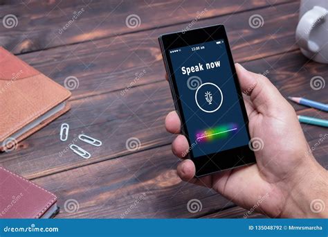 search technology concept voice recognition stock photo image