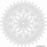 Knotwork Embroider sketch template