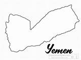 Map Yemen Country Clipart Maps Outline Transparent Available sketch template