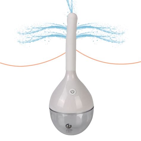 anal douche electric enema irrigator bulb design sex toys for adults