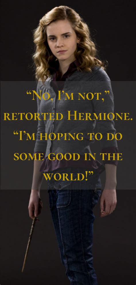 Hermione Granger Quotes Inspirational Hermione Harry Potter Quotes