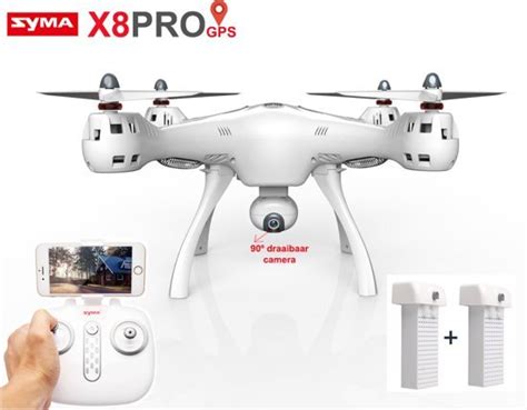 syma drone quadcopter  pro drone met gps follow  fpv  draaibaar camera extra