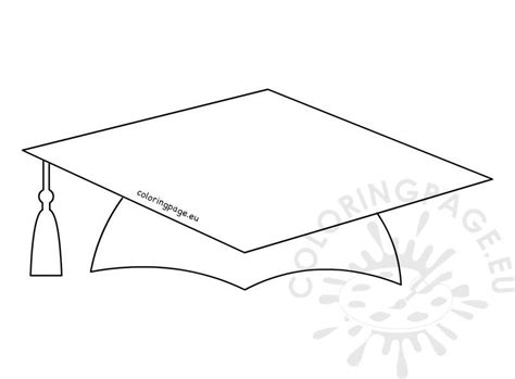 graduation cap template