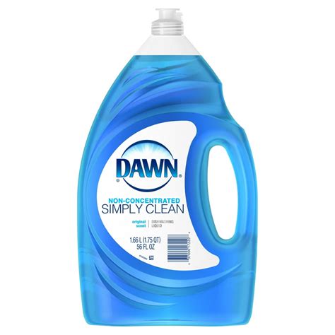 dawn simply clean dishwashing liquid dish soap original scent  fl oz walmartcom walmartcom