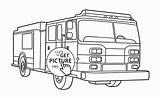 Fire Truck Coloring Drawing Pages Engine Easy Kids Rescue Firetruck Transportation Simple Printables Colouring Paintingvalley Wuppsy Printable Drawings sketch template