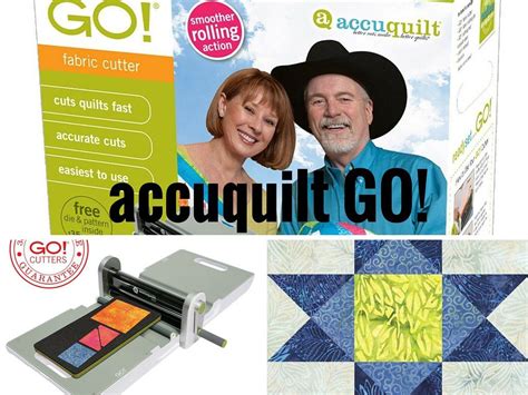 accuquilt  fabric cutter review huge time saver