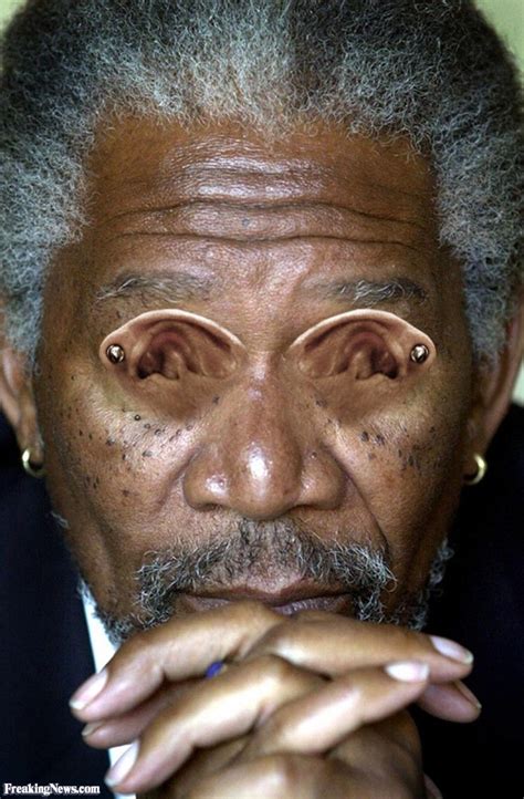 Pin By Brix Arcana On Ears Morgan Freeman Freeman Funny Pictures