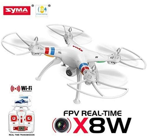 cheerwing syma xw fpv real time ghz  axis gyro headless quadcopter drone  hd camera rtf