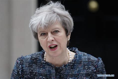 la premiere ministre britannique ne laissera pas les bureaucrates de lue ruiner le brexit