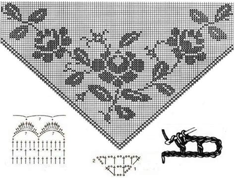 crochet shawls filet crochet shawl pattern