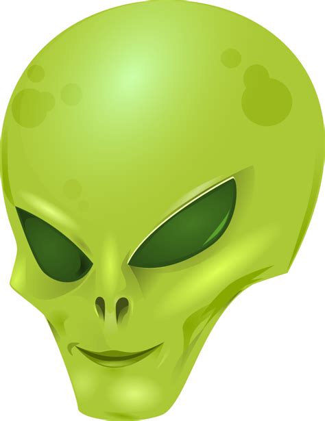 public domain clip art image alien head id