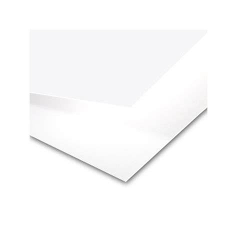 papier uni bristol  canson blanc