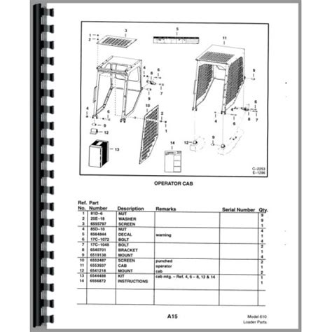 bobcat  auger parts diagram wiring diagram source