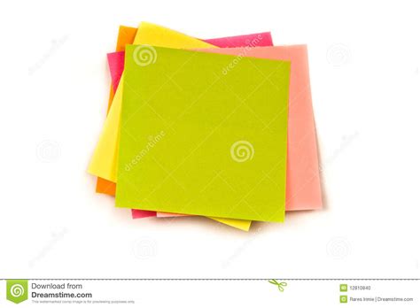 color note stock photo image  textured page paper